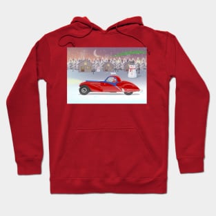 Santa Claus Is Arriving Hoodie